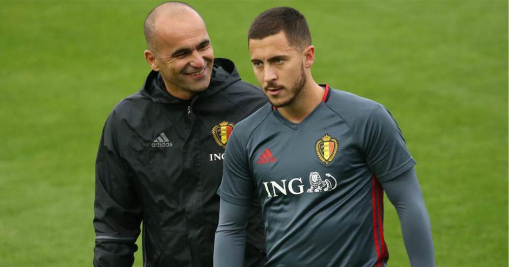 Belgique : Roberto Martinez vole au secours d’Eden Hazard