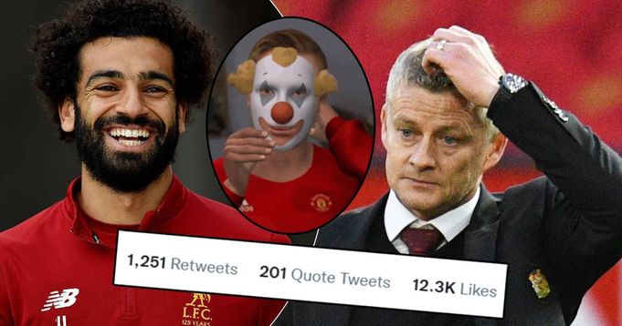 L’appel d’un fan de Man United à Salah avant le match contre Liverpool devient viral