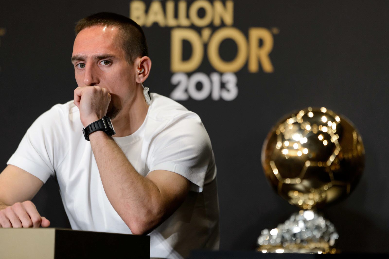 Franck Ribery lâche encore une pique à Cristiano Ronaldo à propos du Ballon d’or 2013.