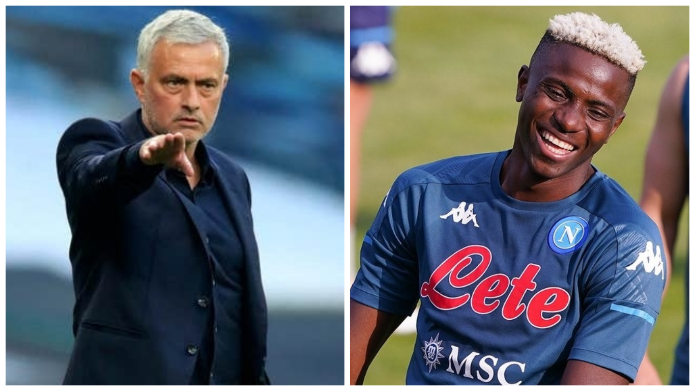 Mourinho dévoile le plan de jeu de Naples avec Osimhen