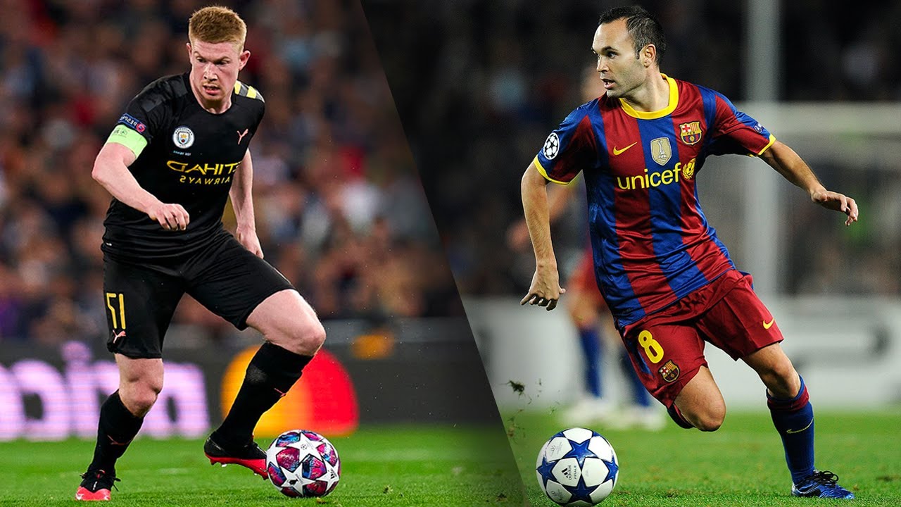 Iniesta 2e, De Bruyne 4e, les 20 meilleurs meneurs de jeu de la dernière décennie (IFFHS)