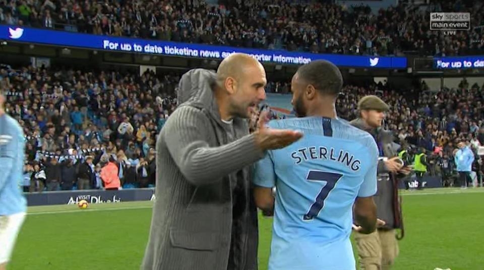 Man City : Pep Guardiola répond à Raheem Sterling