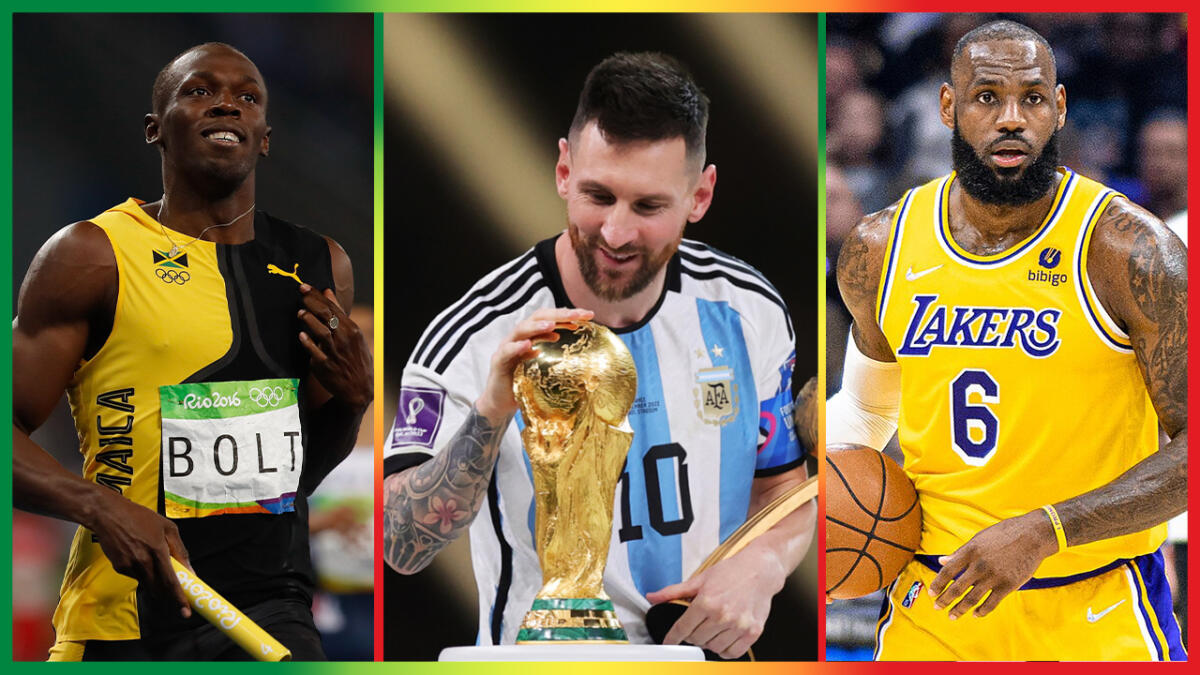 Messi 24e, Pelé 43e, Bolt 4e : Les 50 plus grands sportifs de tous les temps (GMS)