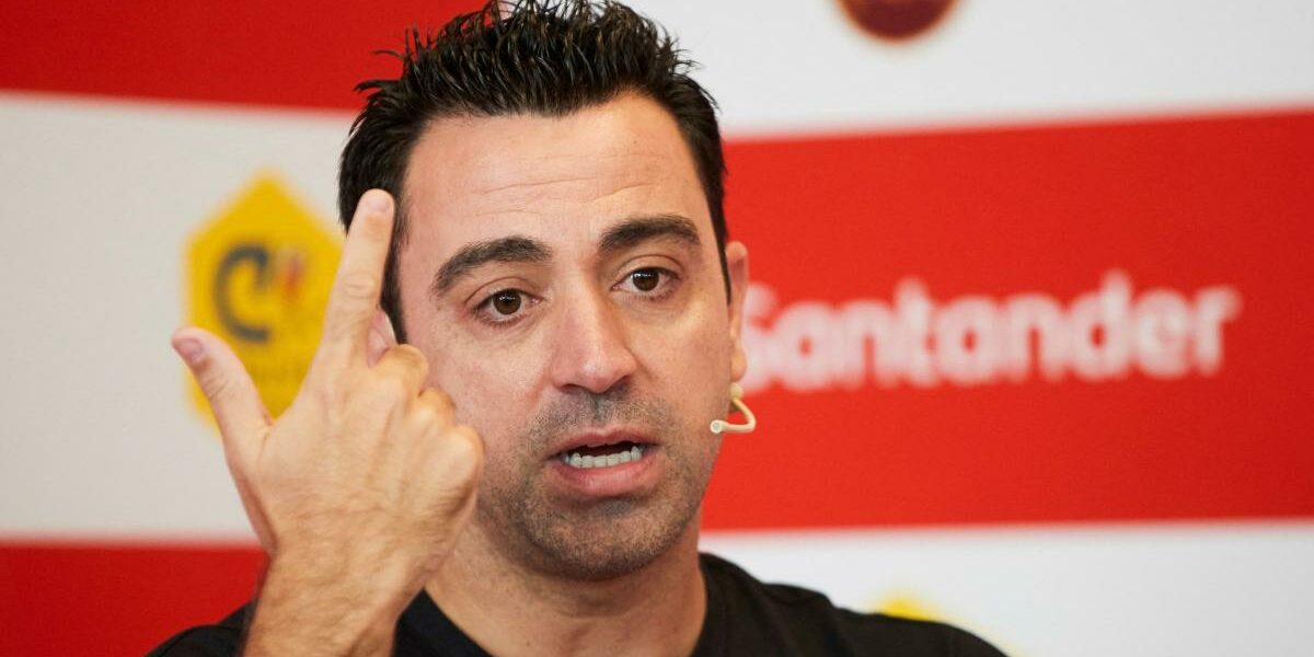 1200 L bara les premiers mots de xavi comme entraneur du club