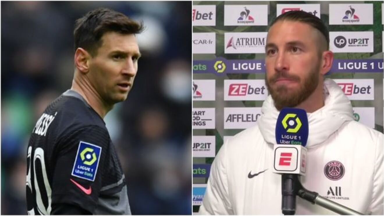 PSG : Sergio Ramos exprime sa fierté après avoir joué avec Lionel Messi