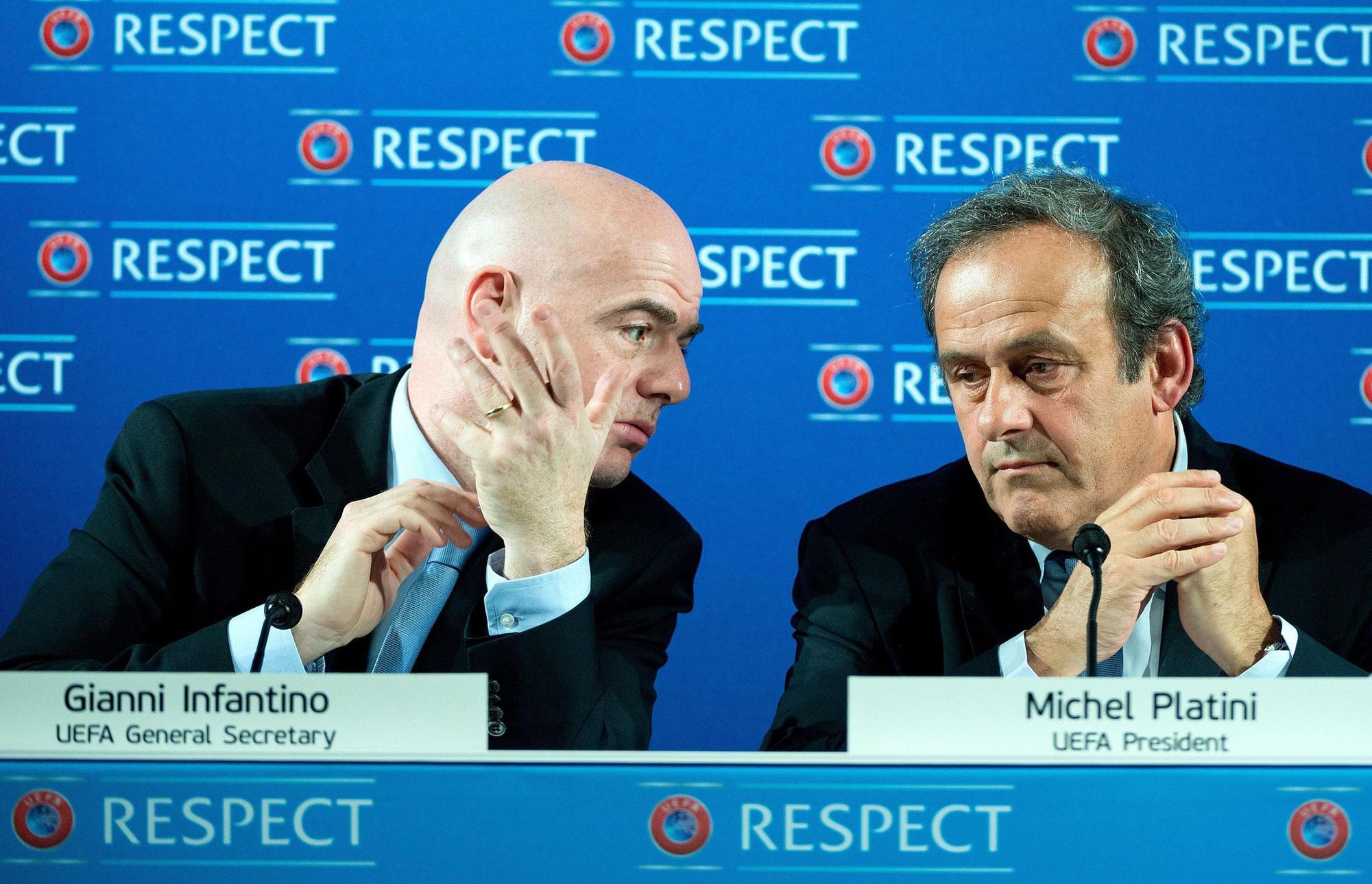 « Il a été mon assistant pendant dix ans et c’est une catastrophe », Platini charge violemment Infantino