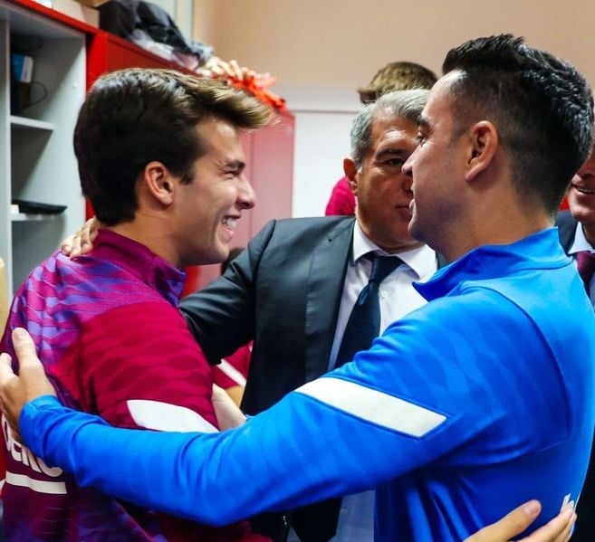 Barça : Les premières images de Xavi avec ses nouveaux joueurs (photo)