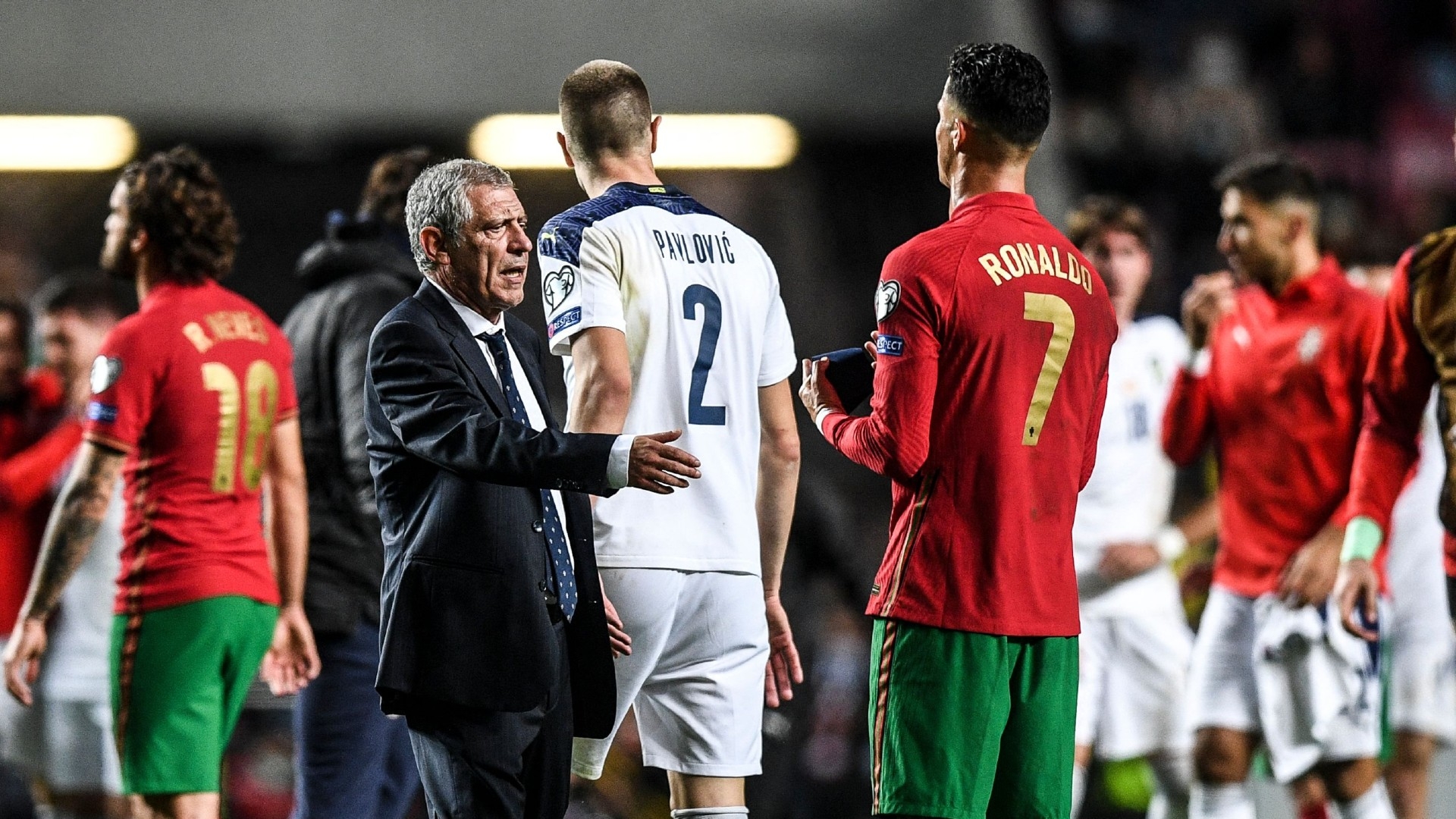 Santos : « Ce qu’a dit Cristiano Ronaldo à la fin du match Portugal – Serbie »