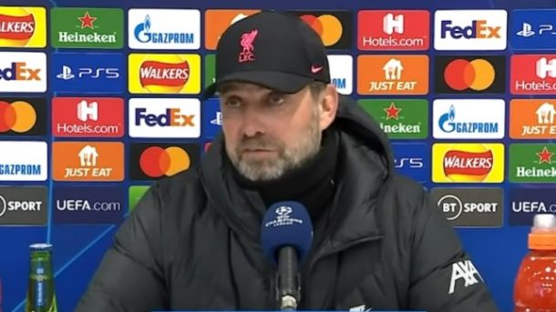 Jurgen Klopp hits back as journalist accuses Liverpool manager of 610x343 1