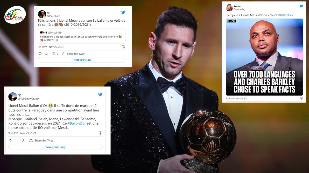 Twitter en ébullition : Lionel Messi se fait attaquer pour son 7e Ballon d’Or