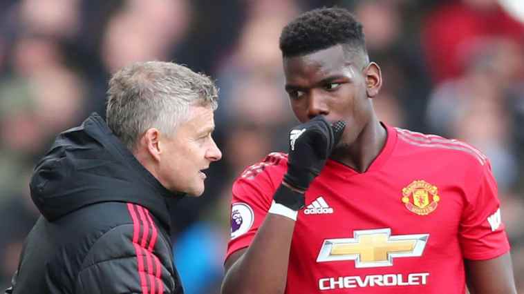 Pogba envoie un message touchant à Solskjaer après le licenciement de Man United