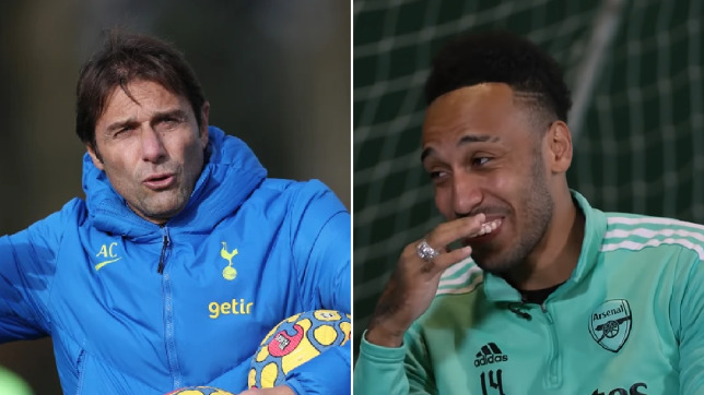 Emerick Aubameyang réagit à la nomination d’Antonio Conte par Tottenham