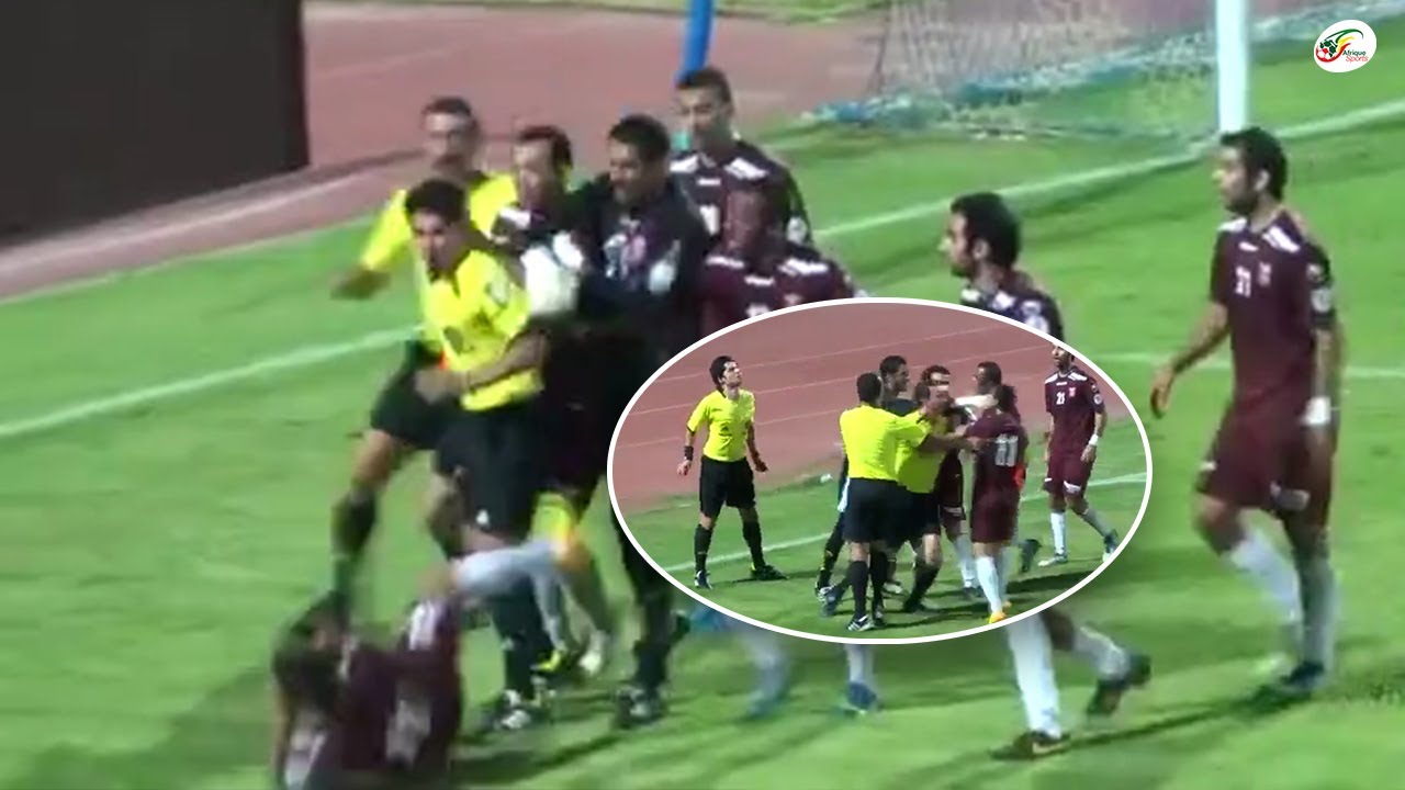 Forte bagarre entre un arbitre et des joueurs dans le championnat du Koweit !