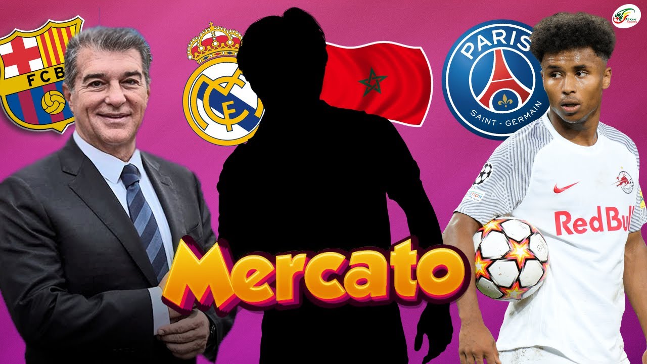 Excellente nouvelle pour le Barça. Le Real sur un Marocain. Adeyemi proche du PSG | Mercato