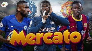 Ousmane Dembélé à Man Utd ? Le PSG à fond sur Rudiger. Ça bouge pour Nicolas Pépé |Mercato