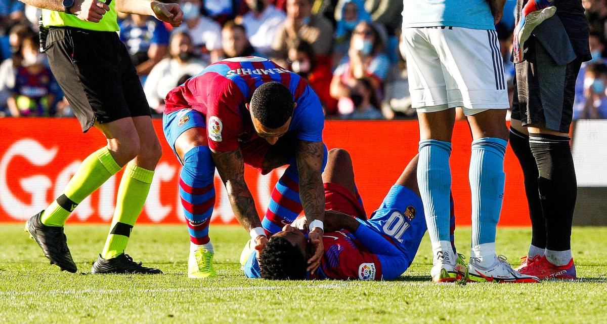 Barça : Triste nouvelle, Ansu Fati pourrait ne plus rejouer cette saison