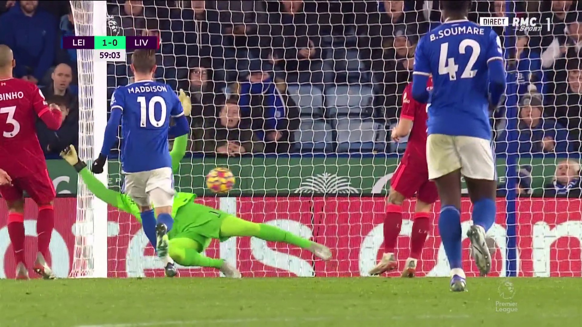 Lookman ouvre le score, Leicester surprend Liverpool (vidéo)