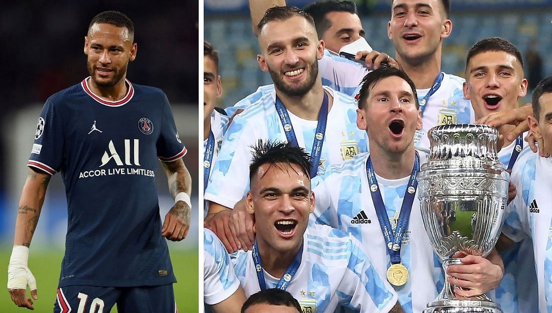 Provoqué par Messi et les Argentins du PSG, Neymar lâche une insulte