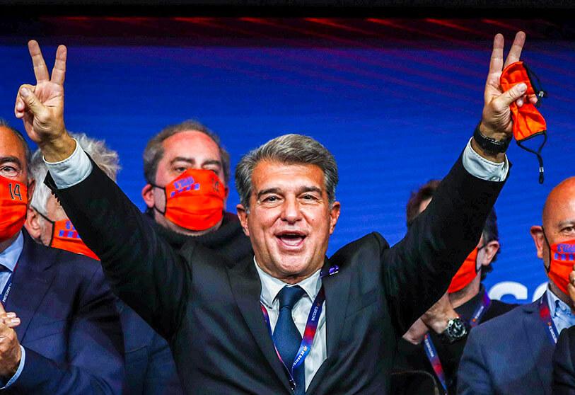 Atalayar Joan Laporta presidente FC Barcelona