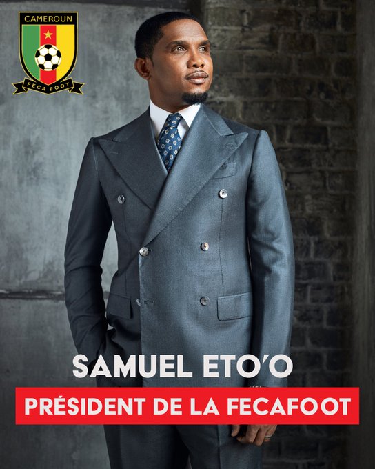 Cameroun: la réaction de Samuel Eto’o après sa nomination en tant que président de la FECAFOOT (vidéo)