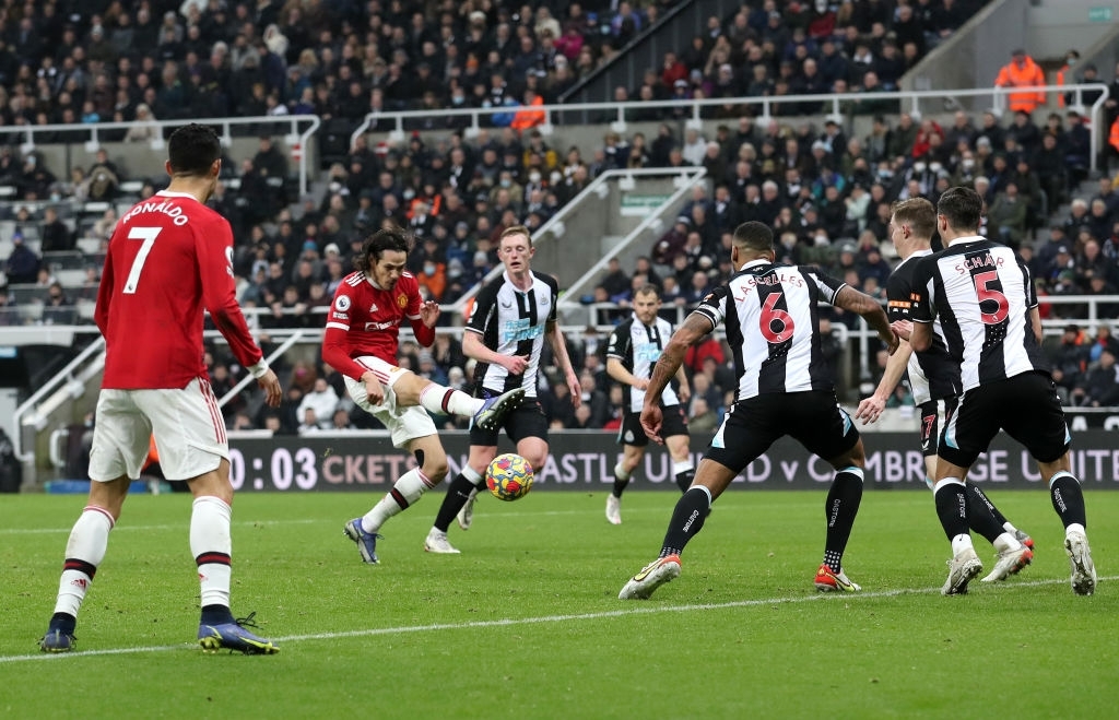 CR7 peu inspiré, Cavani sauve Manchester United pour son dernier match de l’année
