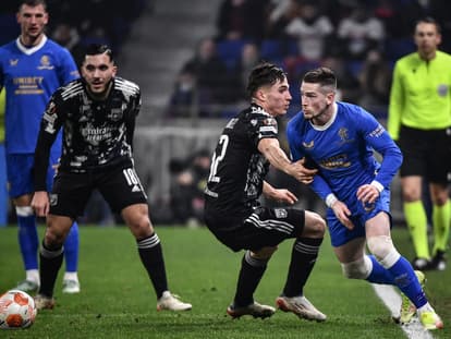 Auteurs d’un match nul, l’OL et Rangers FC passent au tour suivant de l’Europa League 