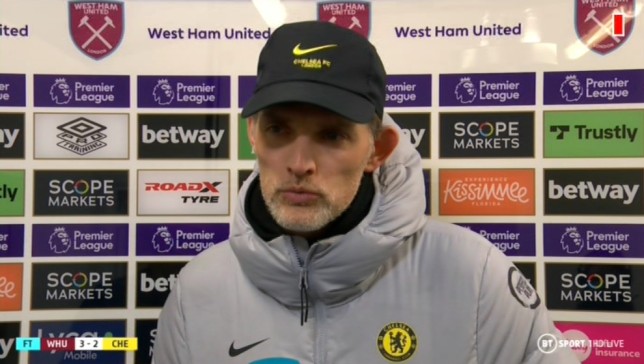 Thomas Tuchel on Chelsea West Ham penalty 7ee5