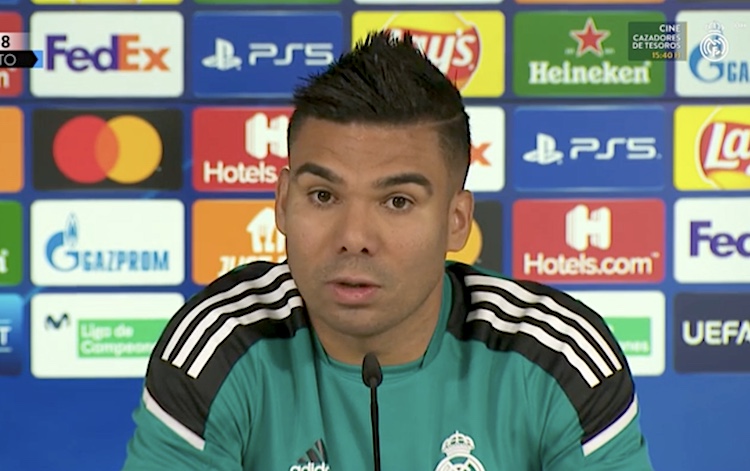 Casemiro donne le nom du 3e meilleur joueur du monde derrière Messi et CR7