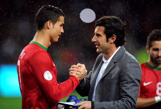 Luis Figo : « Cristiano Ronaldo me l’a dit, il veut être plus fort que cette star »