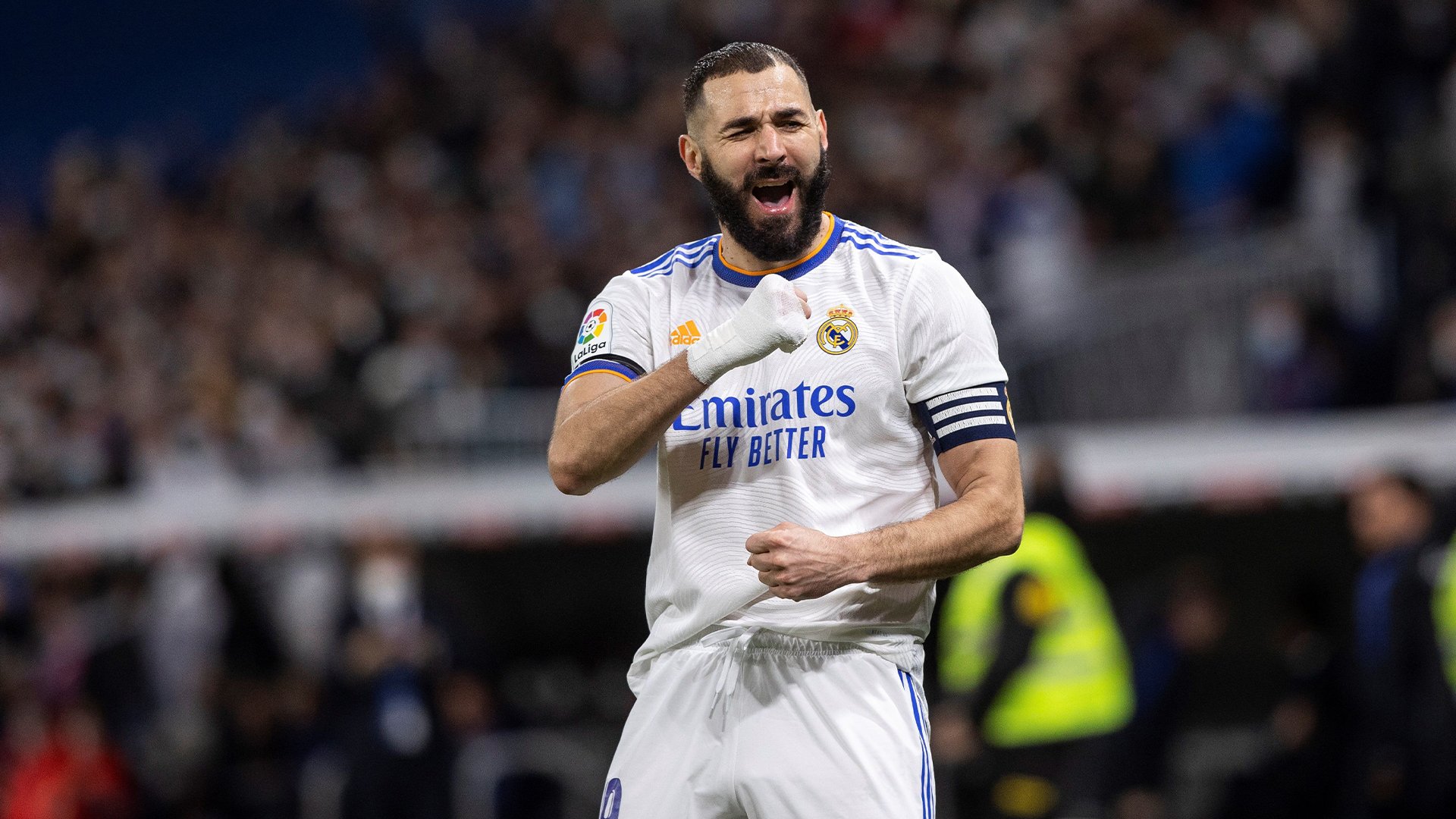 la liga real madrid atletico madrid karim benzema