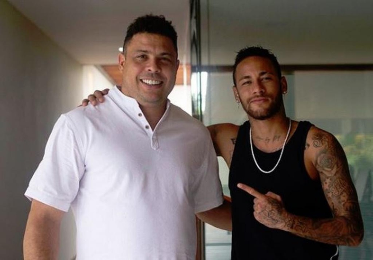 neymar y ronaldo nazario pasaron el dia juntos en brasil instagram neymarjr