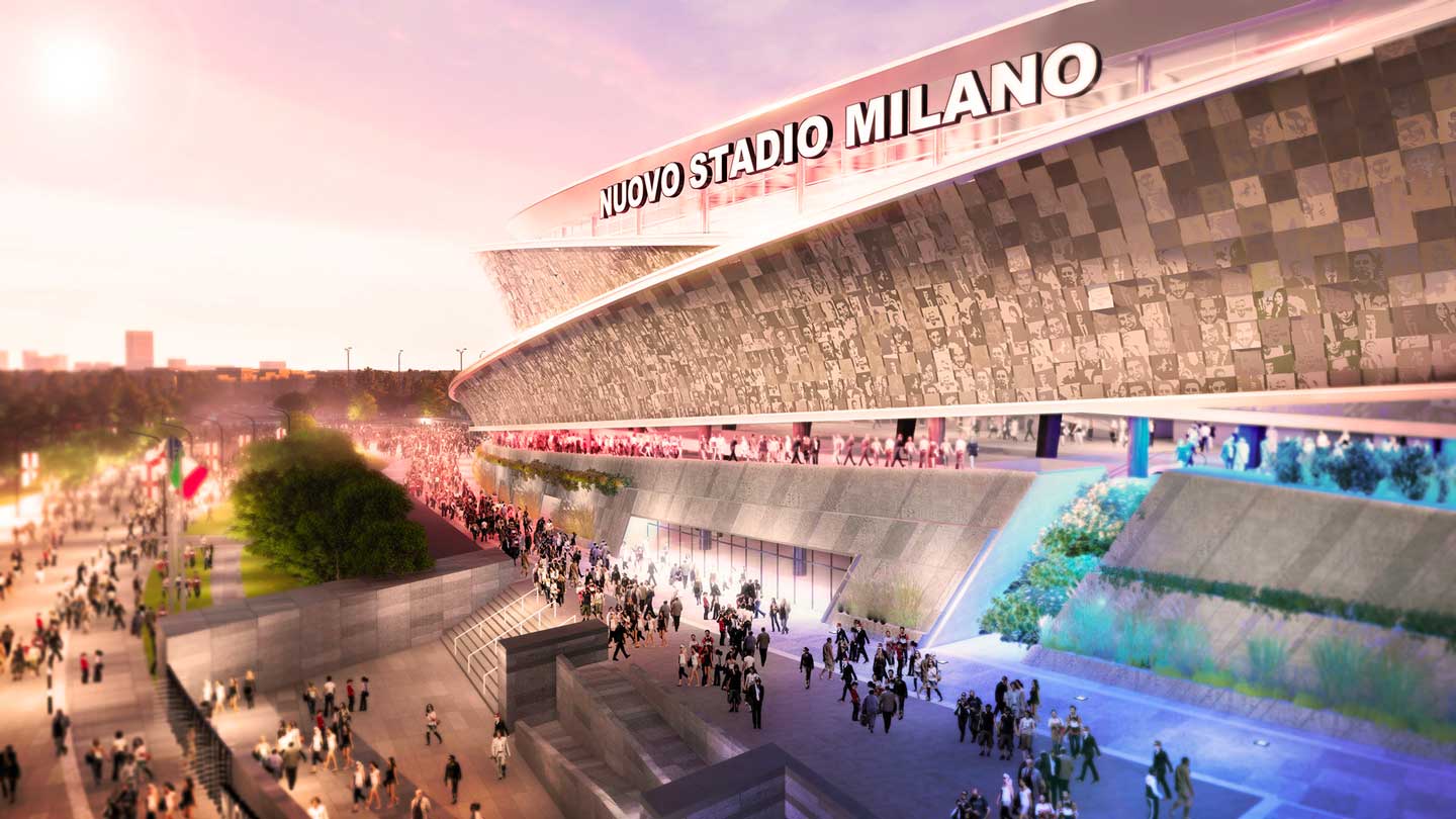 San Siro abandonné, les images du nouveau stade que vont se partager l’Inter et l’AC Milan (photos)