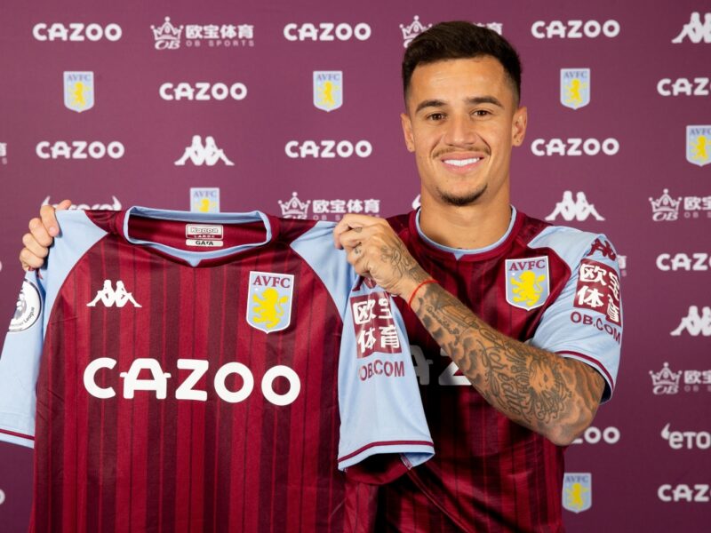 Aston Villa : le nouveau numéro de Coutinho est révélé