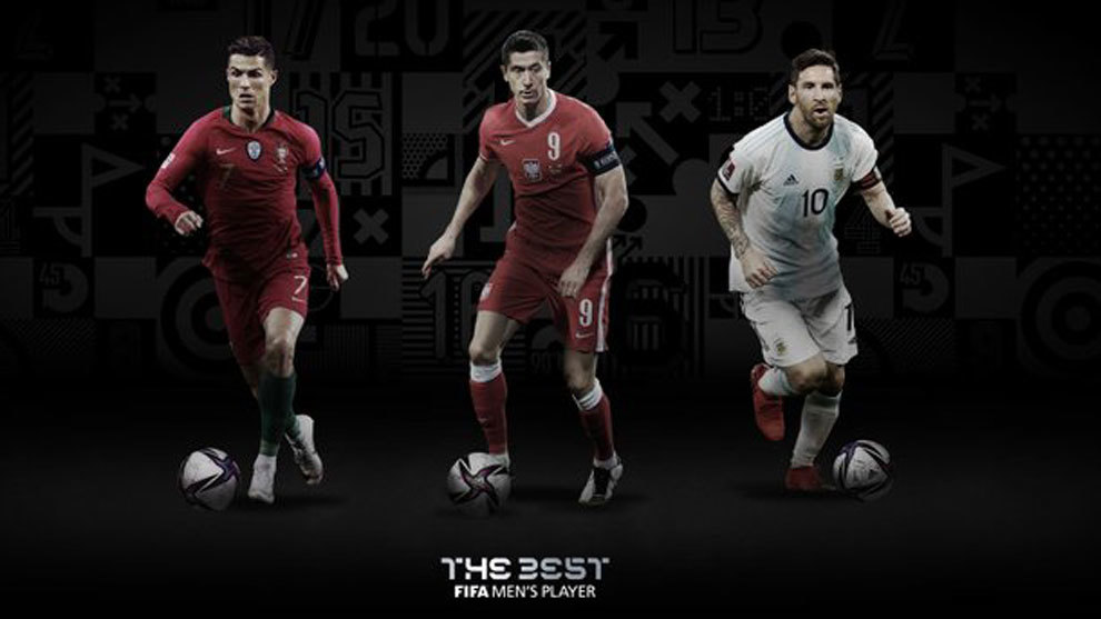 Prix du meilleur joueur de la FIFA : Les détails du vote de Messi, Ronaldo et Lewandowski