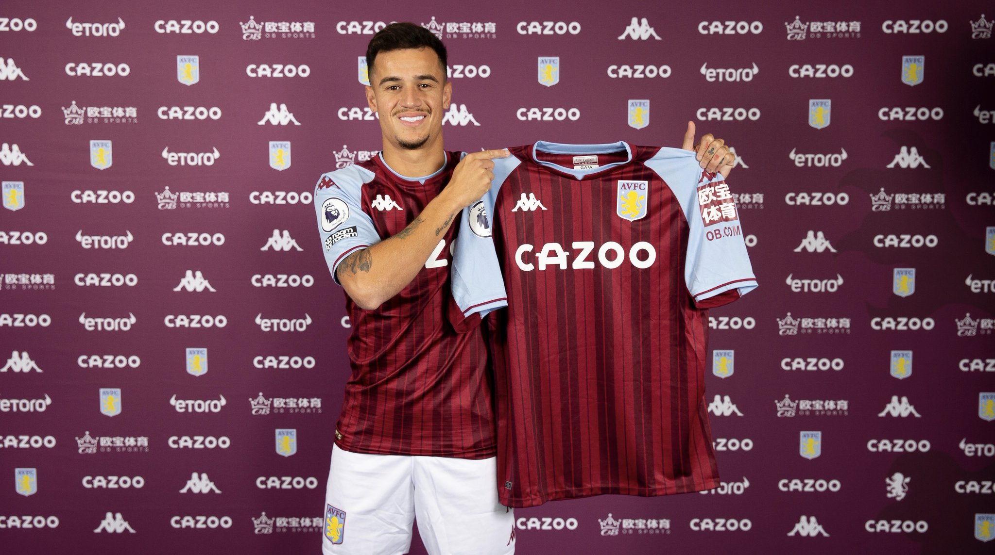 Coutinho : « Pourquoi j’ai accepté signer à Aston Villa »