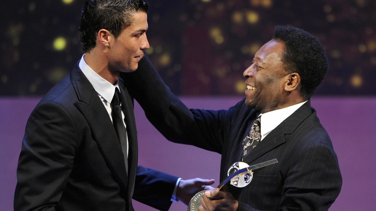 Ronaldo et Pelé échangent des messages de classe après la récompense de CR7 à la FIFA