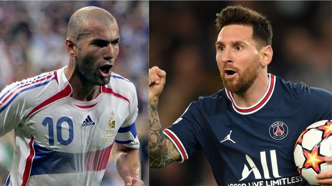 Messi 3e, Zidane 6e, le nouveau classement des meilleurs joueurs de l’histoire