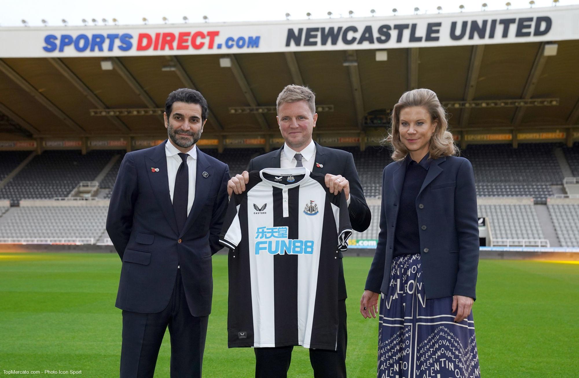 Eddie Howe Amanda Staveley Newcastle