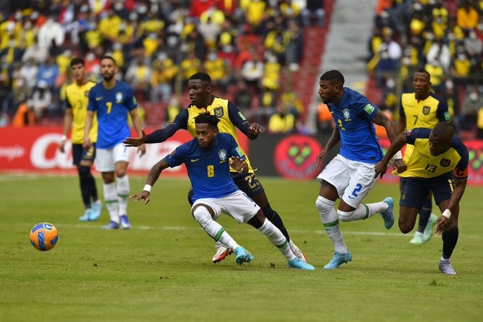 Equateur et le Brésil se neutralisent 1-1 au terme d’un match fou