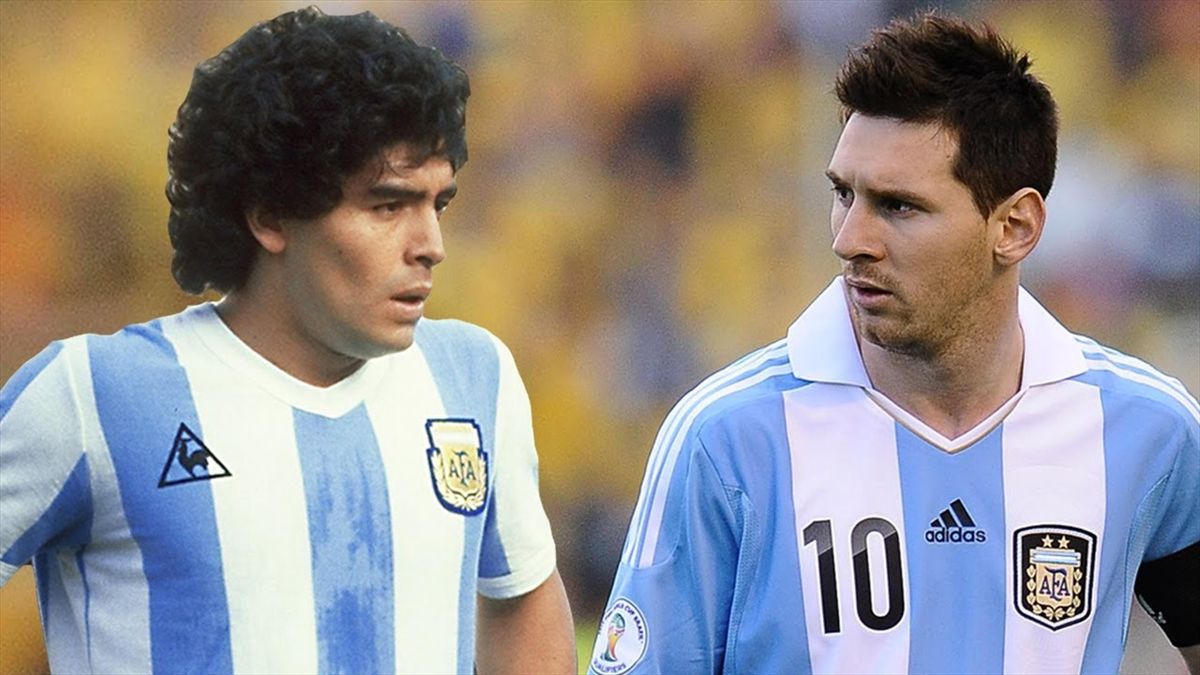 Maradona Messi