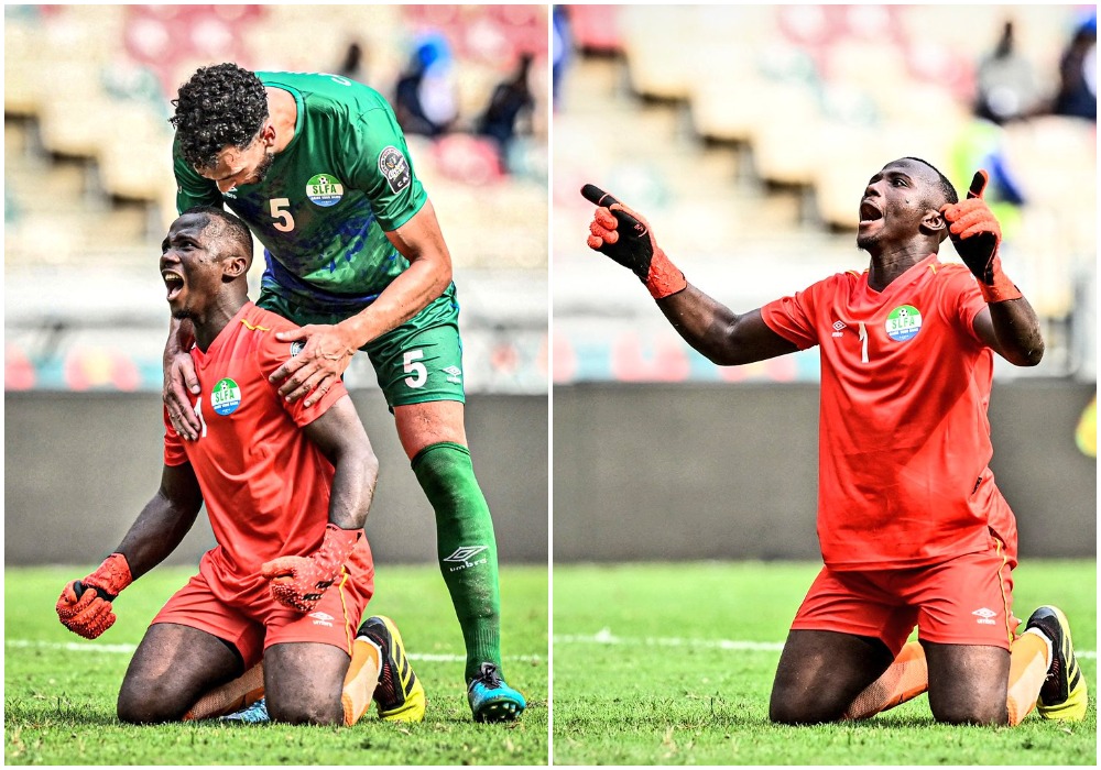 Sierra Leone goalkeeper