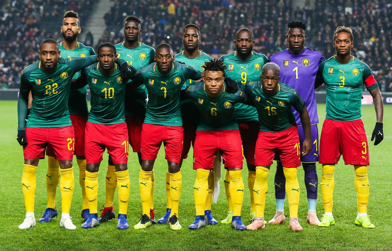 équipe du Cameroun