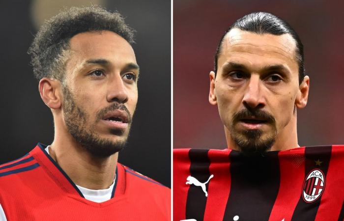 Aubameyang demande le double du salaire d’Ibrahimovic pour quitter Arsenal pour l’AC Milan