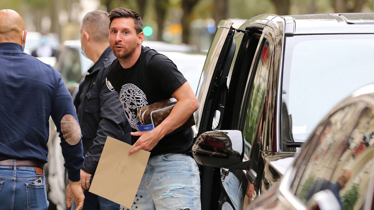 Messi de retour à Barcelone