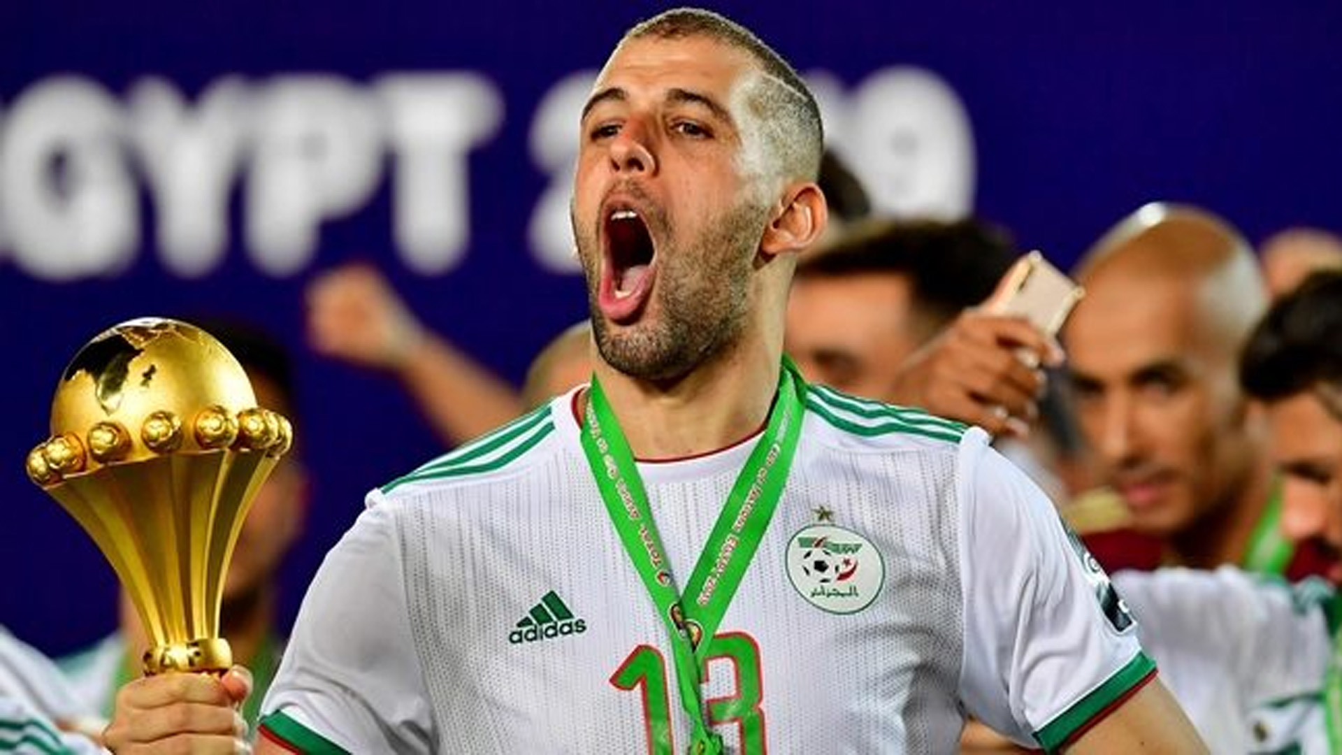 Islam Slimani écarte la France et l’Argentine : « C’est la meilleure sélection nationale au monde »