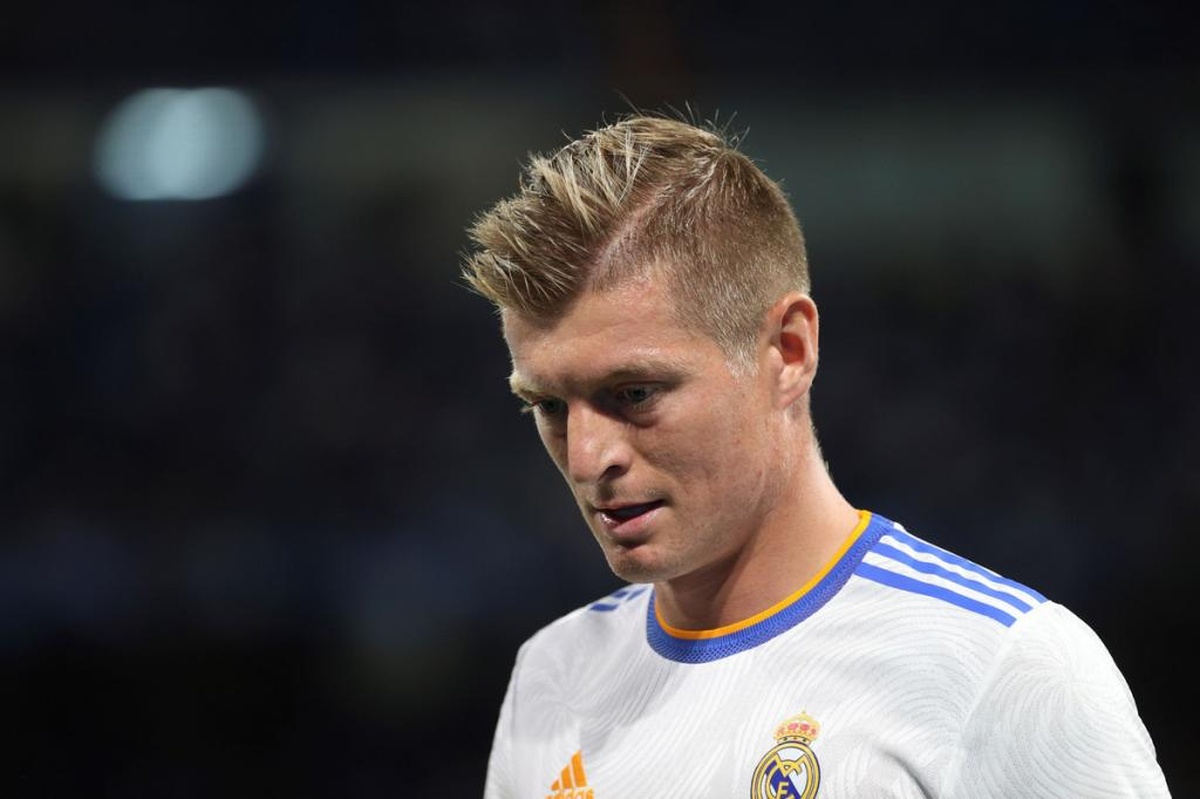 toni kroos durante el real madrid sheriff tiraspol de la champions league 2021 22 efe juanjo martin