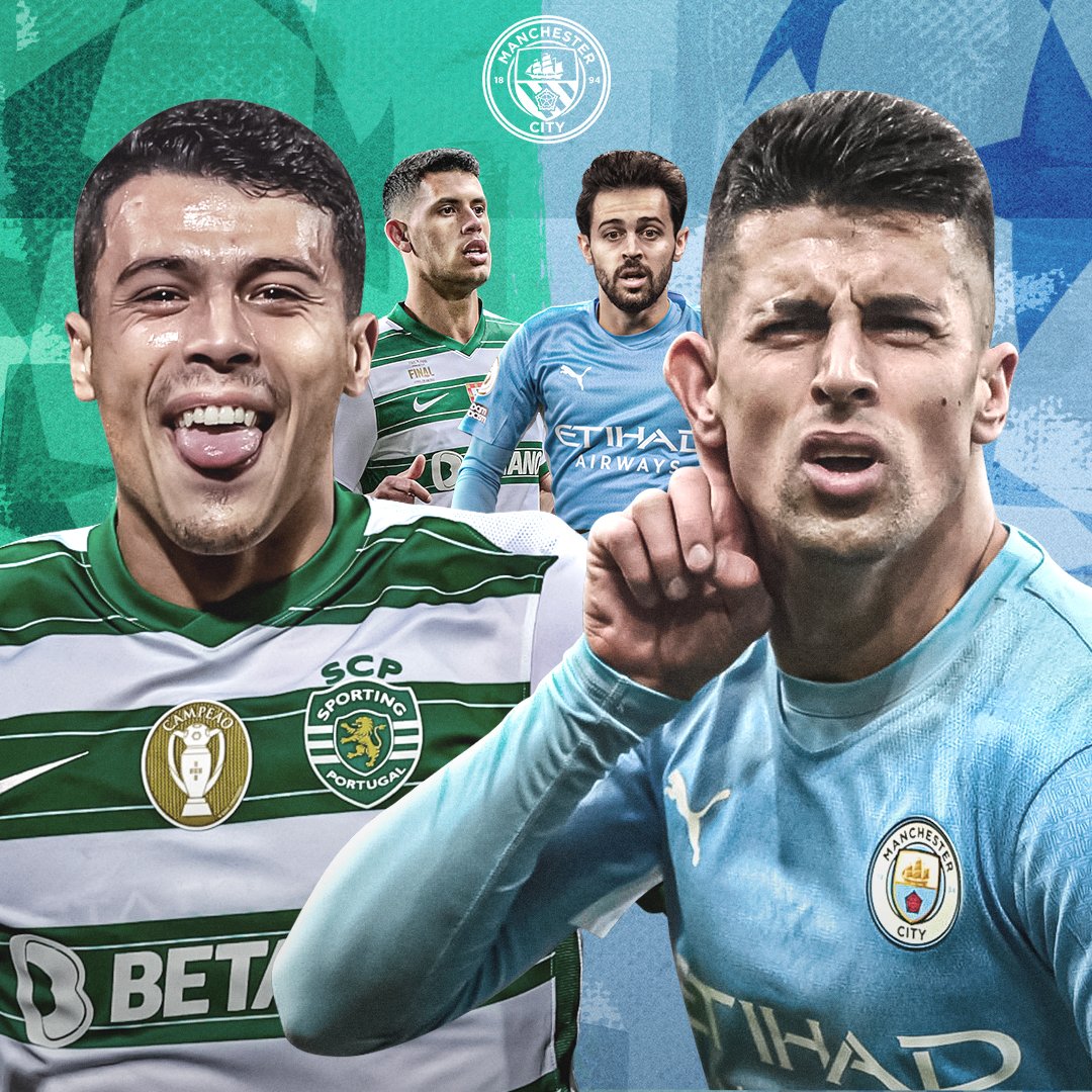 Mahrez titulaire, Slimani remplaçant… Les équipes officielles de Sporting – Manchester City