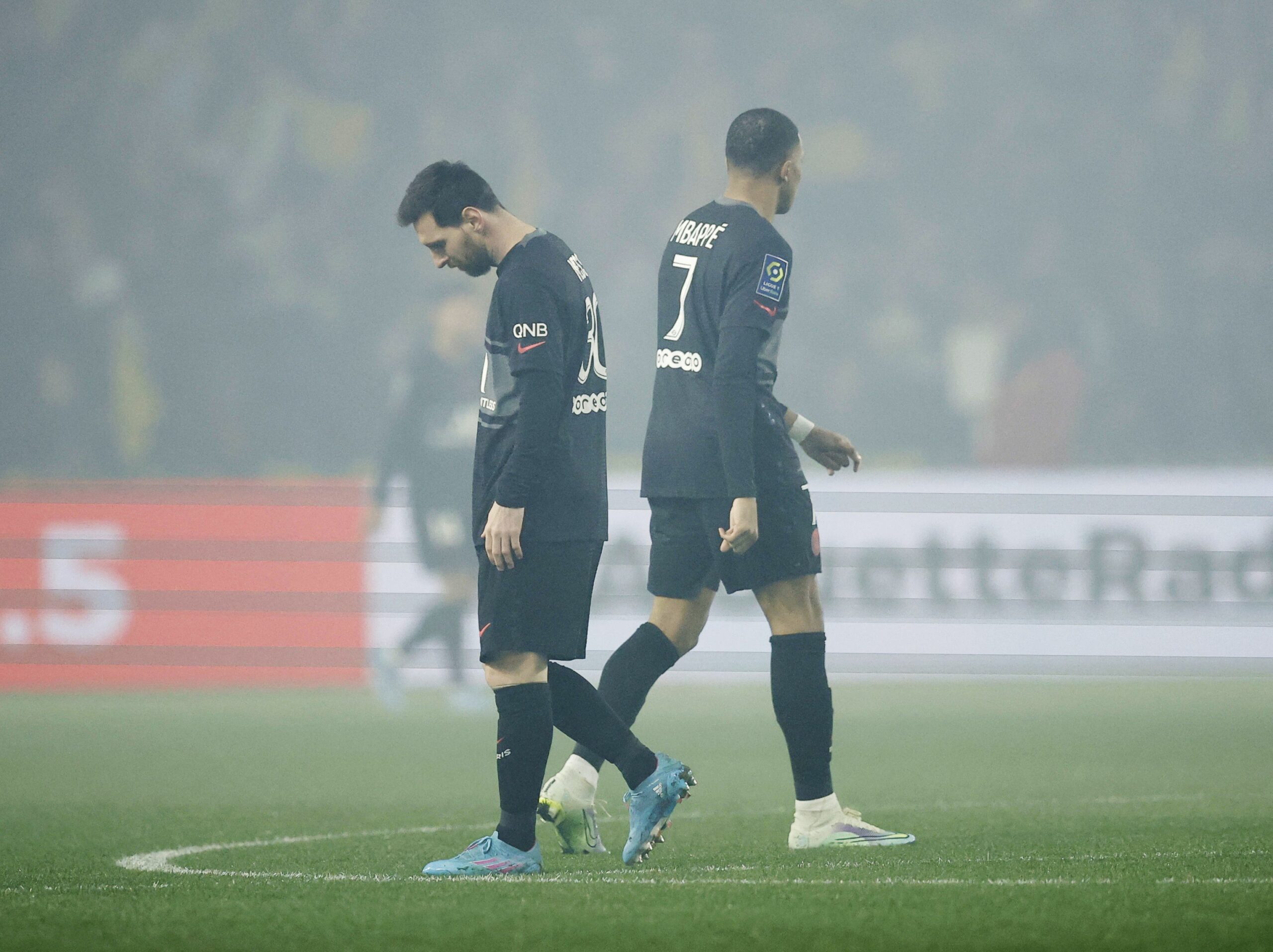 Ligue 1 : Le PSG cède sur la pelouse de Nantes, Mbappé et Messi restent muets
