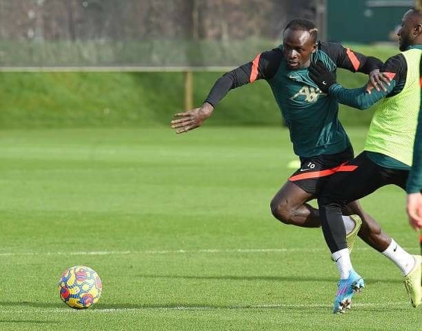 Sadio Mané de retour à l’entraînement avec Liverpool (photos)