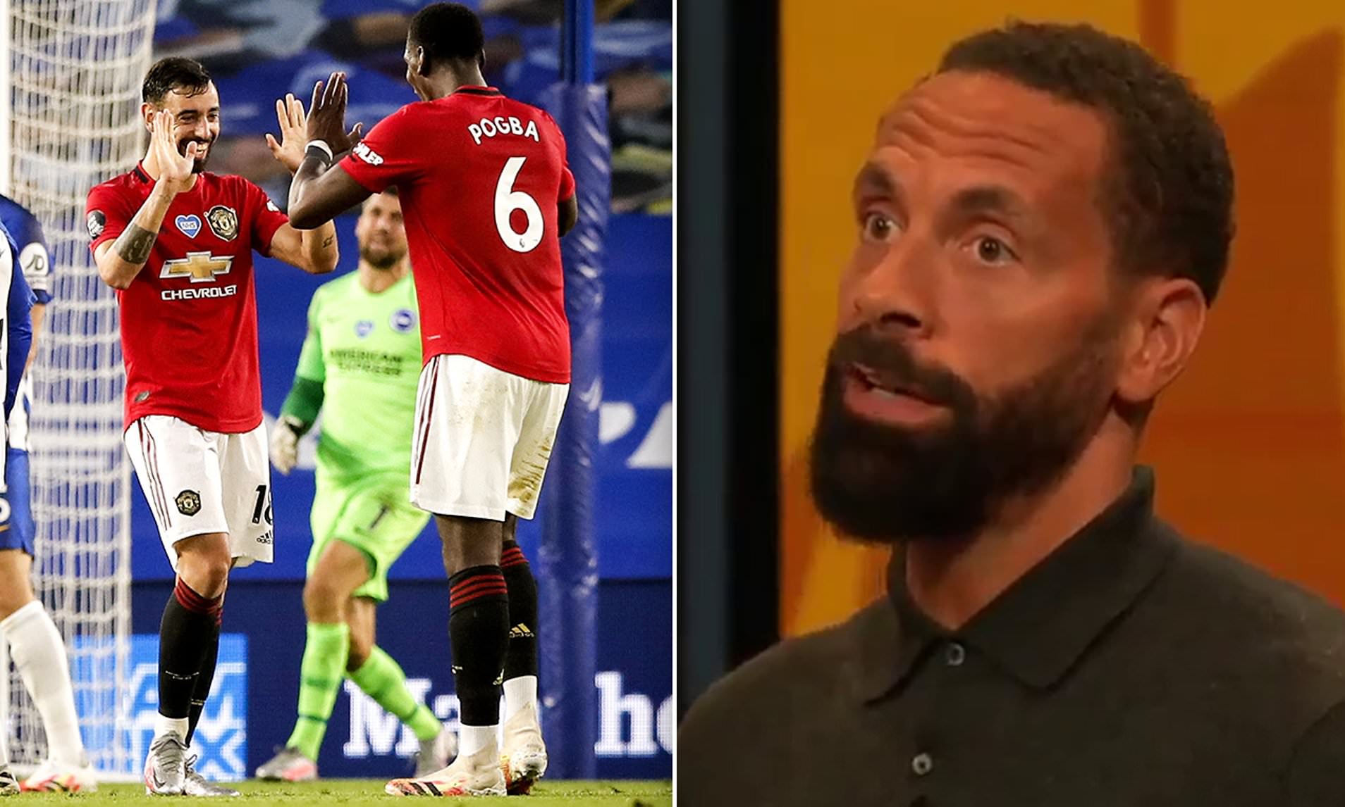 Rio Ferdinand révèle ce dont Pogba et Fernandes ont besoin à Man Utd